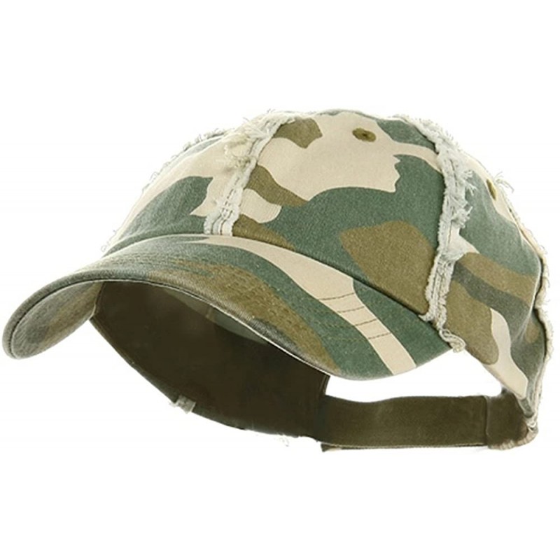 Baseball Caps Low Profile Fashion Camo Cap - Olive - CA112B77XPH $9.78