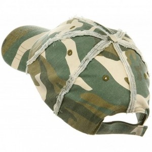 Baseball Caps Low Profile Fashion Camo Cap - Olive - CA112B77XPH $9.78