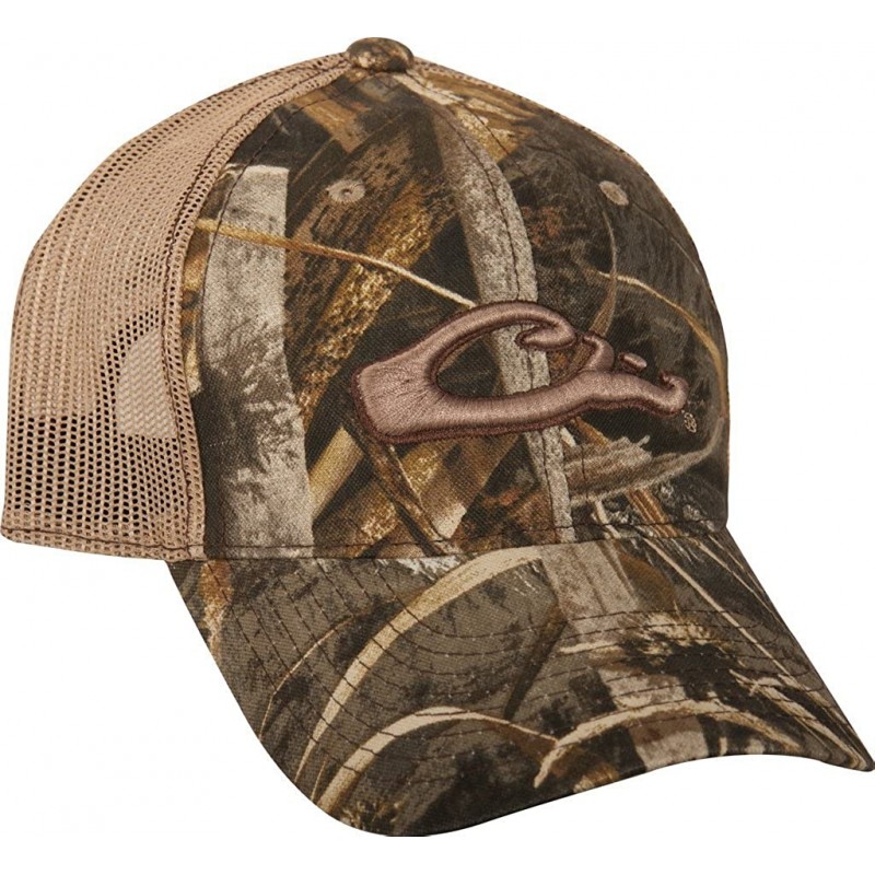 Baseball Caps Waterfowl Men's 6-Panel Camo Mesh-Back Cap - Realtree Max-5 Camo - CS129U5UMRD $26.21