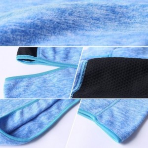 Balaclavas Original Double Layer Fleece - Heavyweight Neck Warmer Balaclava - Warm - Blue 04 - CD18GE7M4GS $13.69