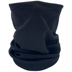 Balaclavas Unisex Seamless Neck Gaiters Bandanas - Dust Proof UV Protection Bandana Balaclava for Sport&Outdoor - Black - CA1...