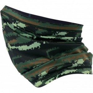 Balaclavas Camouflage Bandana/Summer Neck Gaiter/Face Mask Scarf/Cycling Face Shield - Ax-k-10 - C41993RI75T $11.62