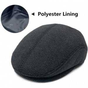 Newsboy Caps Men's Spring Autumn Flat Cap Newsboy Cap Driving hat Beret Cap - Flimsy Style - CT18Q56AYCR $25.38