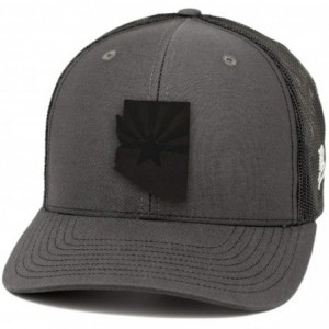 Baseball Caps Midnight 48 Curved Trucker - Charcoal/Black - CT18IGQ0507 $27.27