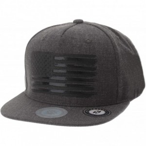 Baseball Caps Baseball Cap Star and Stripes American Flag Hat KR2305 - Charcoal - CY12FD17NQL $20.48