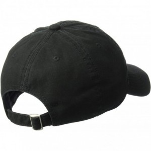 Baseball Caps Men's Core Logo Baseball Cap- Black- One Size - C818HD3Q0AW $13.94