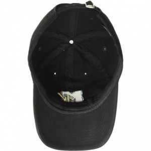 Baseball Caps Men's Core Logo Baseball Cap- Black- One Size - C818HD3Q0AW $13.94
