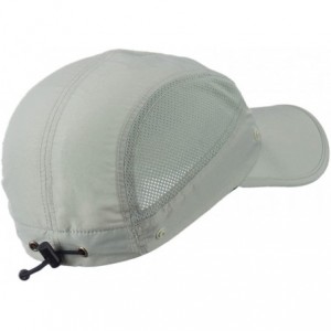 Sun Hats UV 50+ Talson Removable Flap Breathable Cap - Khaki - CB11FITQ1CV $23.35