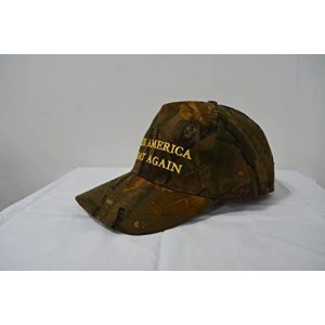 Baseball Caps Make America Great Again Donald Trump Slogan with USA Flag Cap Adjustable Baseball Hat - Camo - CZ18526AUWW $11.77