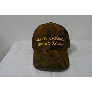 Baseball Caps Make America Great Again Donald Trump Slogan with USA Flag Cap Adjustable Baseball Hat - Camo - CZ18526AUWW $11.77