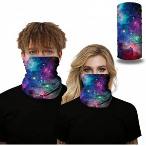 Balaclavas Seamless Face Mask Neck Gaiter Protection Windproof Face Mask Scarf - Galaxy03 - CH197SMMCX3 $13.49