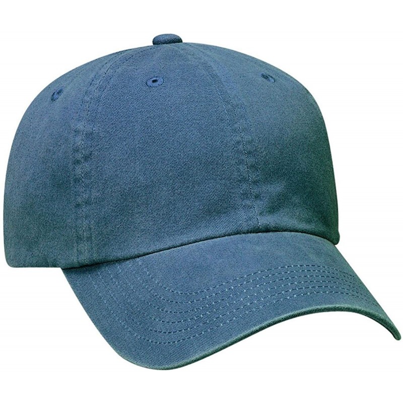 Baseball Caps Ladies Garment - Steel Blue - CV1123HLA3P $8.79