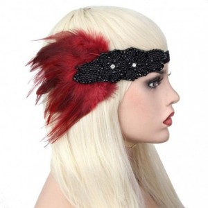 Headbands 1920s Accessories Themed Costume Mardi Gras Party Prop additions to Flapper Dress - C-4 - CJ18N0I4TW8 $13.34