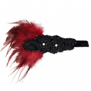 Headbands 1920s Accessories Themed Costume Mardi Gras Party Prop additions to Flapper Dress - C-4 - CJ18N0I4TW8 $13.34