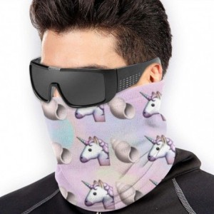 Balaclavas Neck Gaiter Headwear Face Sun Mask Magic Scarf Bandana Balaclava - Unicorn Rainbow and Conch - C9197SDMLC8 $15.50