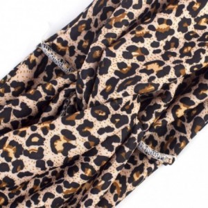 Headbands Leopard Headbands Hairbands Headband Bandanas - Red White - C518XLWY863 $20.17