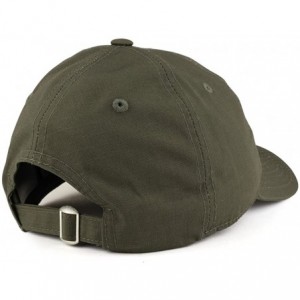 Baseball Caps Soft Crown Low Profile Tear Resistant Ripstop Cotton Baseball Cap - Olive - C01864NNNIO $14.56