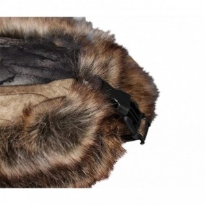 Skullies & Beanies Unisex Russian Warm Fur Ski Winter Hunting Trapper Bomber Hat - Brown Camouflage - C318LT7UKE2 $23.92