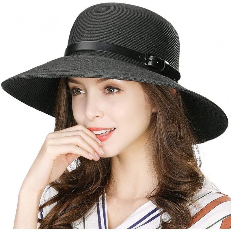 Sun Hats Womens Packable Fedoras 55 57cm - CQ18SOLLHNT $19.55