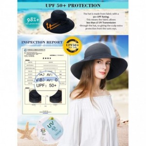 Skullies & Beanies Small Head Womens Packable Sun Bucket Hat Summer Beach Travel SPF Protection Fishing Bonnet UPF 50+ Navy 5...