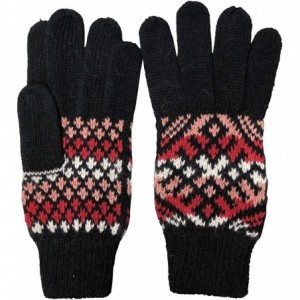 Skullies & Beanies Winter Beanies & Gloves For Men & Women- Warm Thermal Cold Resistant Bulk Packs - 6 Pack Assorted a - CQ18...