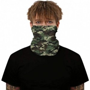 Balaclavas 2 Pcs Face Bandanas Mens Womens Headband Shield Scarf Neck Gaiters - Color S - C2198NU7306 $12.92