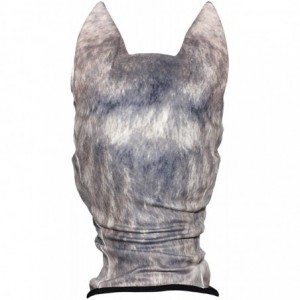 Balaclavas 3D Animal Neck Gaiter Warmer Windproof Full Face Mask Scarf for Ski Halloween Costume - 0wolf - CW18I4UW7DE $21.23