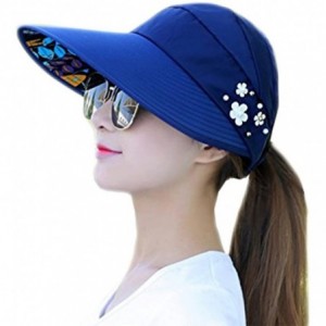 Sun Hats Sun Hats Wide Brim Anti-UV Visor Hats Sunscreen Beach Cap - 2 - CQ1847NOA94 $17.93