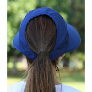 Sun Hats Sun Hats Wide Brim Anti-UV Visor Hats Sunscreen Beach Cap - 2 - CQ1847NOA94 $10.85