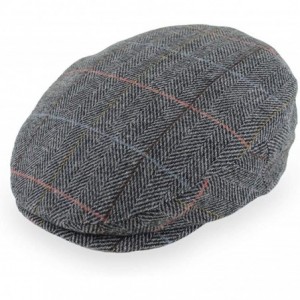 Newsboy Caps Belfry Wool Blend Tweed Flat Caps Mens Womens - Kylegrey - C818O597MZR $80.12