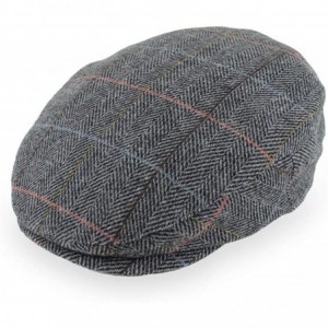 Newsboy Caps Belfry Wool Blend Tweed Flat Caps Mens Womens - Kylegrey - C818O597MZR $42.17