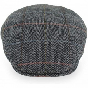 Newsboy Caps Belfry Wool Blend Tweed Flat Caps Mens Womens - Kylegrey - C818O597MZR $42.17