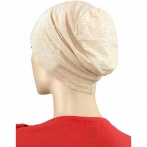 Skullies & Beanies Women's Activity Chemo Cap - Almond - C2126SJXXKH $15.51