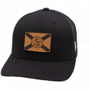 Baseball Caps The Sunshine State Curved Trucker - Heather Grey/Black - CT18IGOH5E0 $24.46