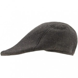 Baseball Caps Classic Herringbone Newsboy Hunting Headwear - Blake&coffee - CT12NER7APD $11.82