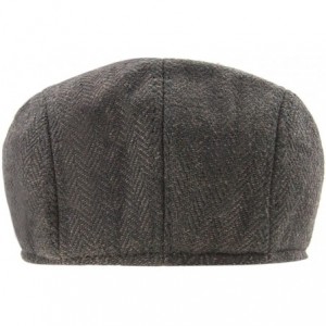 Baseball Caps Classic Herringbone Newsboy Hunting Headwear - Blake&coffee - CT12NER7APD $11.82