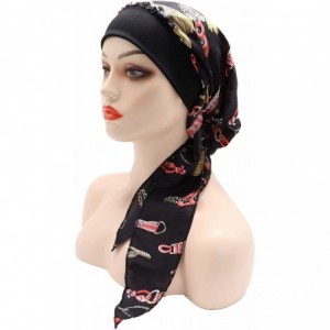 Skullies & Beanies Chemo Cancer Head Scarf Hat Cap Tie Dye Pre-Tied Hair Cover Headscarf Wrap Turban Headwear - CH198N00HDG $...