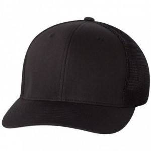 Baseball Caps 6-Panel Trucker Cap (6511) - Black - CB1191ZWE15 $12.41