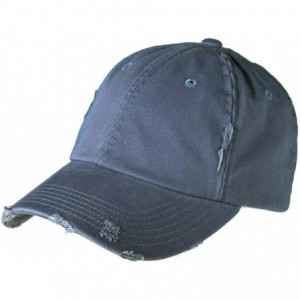 Baseball Caps Men's Distressed Cap - Scotland Blue - C311QDS7YQX $11.00