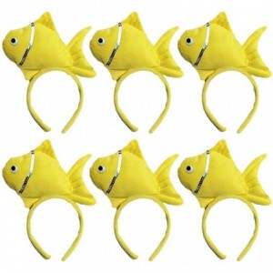 Headbands 6 PCS Plush Animal Headbands Cute Party Head Band Halloween Costume - Fish - C618H3834T5 $16.59