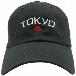 Baseball Caps Tokyo Baseball Cap - Black - C61873GLTSI $43.42