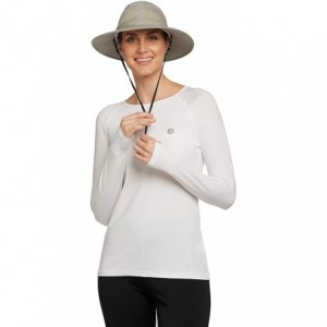 Sun Hats UPF 50+ Protective Broad Brim Sun Hat - Universal Fit - Grey - CI18E9EY0K0 $40.65