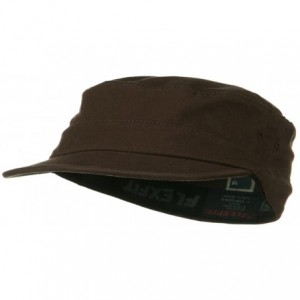Baseball Caps Flexifit Top Gun Garment Washed Cap - Brown W35S42E - CN1173OY62V $27.51