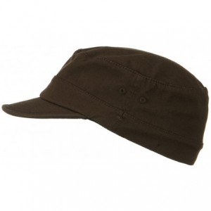 Baseball Caps Flexifit Top Gun Garment Washed Cap - Brown W35S42E - CN1173OY62V $27.51