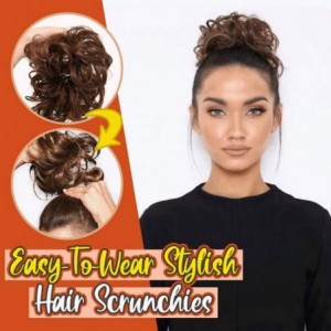 Fedoras Extensions Scrunchies Pieces Ponytail - Aw - C518ZLY4OO9 $20.20