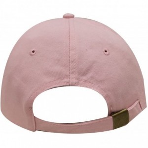 Baseball Caps Bad Hair Day Cotton Baseball Caps - Pink - CH18323XUN6 $12.23