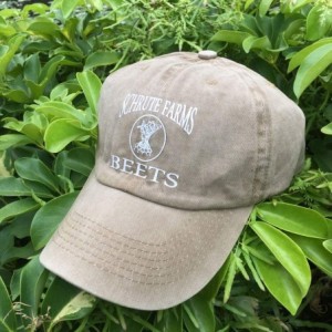 Baseball Caps Men's & Women's Schrute Farms Beets Funny Baseball Cap Washed Vintage Trucker Dad Hat - CS18Z0W50OX $16.98