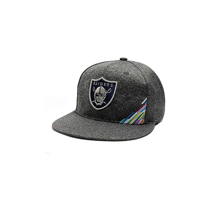 Baseball Caps 100 Commemorative Team Adjustable Baseball Hat Mens Sports Fit Cap Classic Dark Grey Design - Oakland Raiders -...