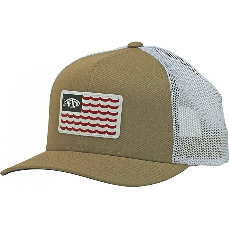 Baseball Caps Canton Trucker Hat - Khaki - CR18Q6U6075 $27.51