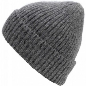 Skullies & Beanies Cashmere Slouchy Beanie Winter Warm Knit Hat for Women Men Cashmere Wool Knit Beanie Ski Skull Stocking Ca...